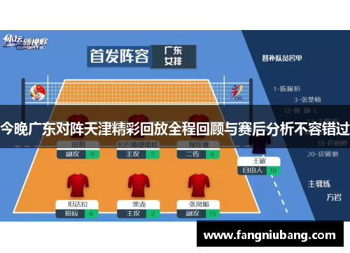 今晚广东对阵天津精彩回放全程回顾与赛后分析不容错过